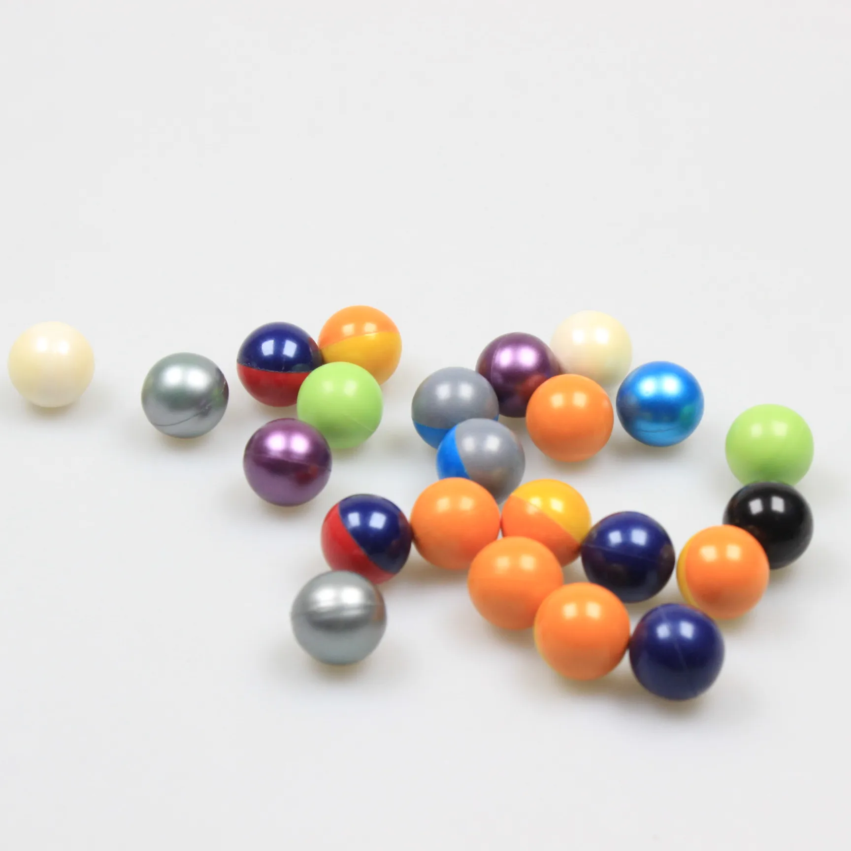 High quality 0.68/0.5/0.43 Paintball match Gi 5-star Colorful Peg Fill Paintball