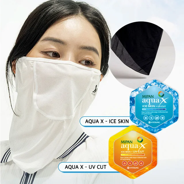 UV Light Sun Block Face Shield Mask for Sports Protection