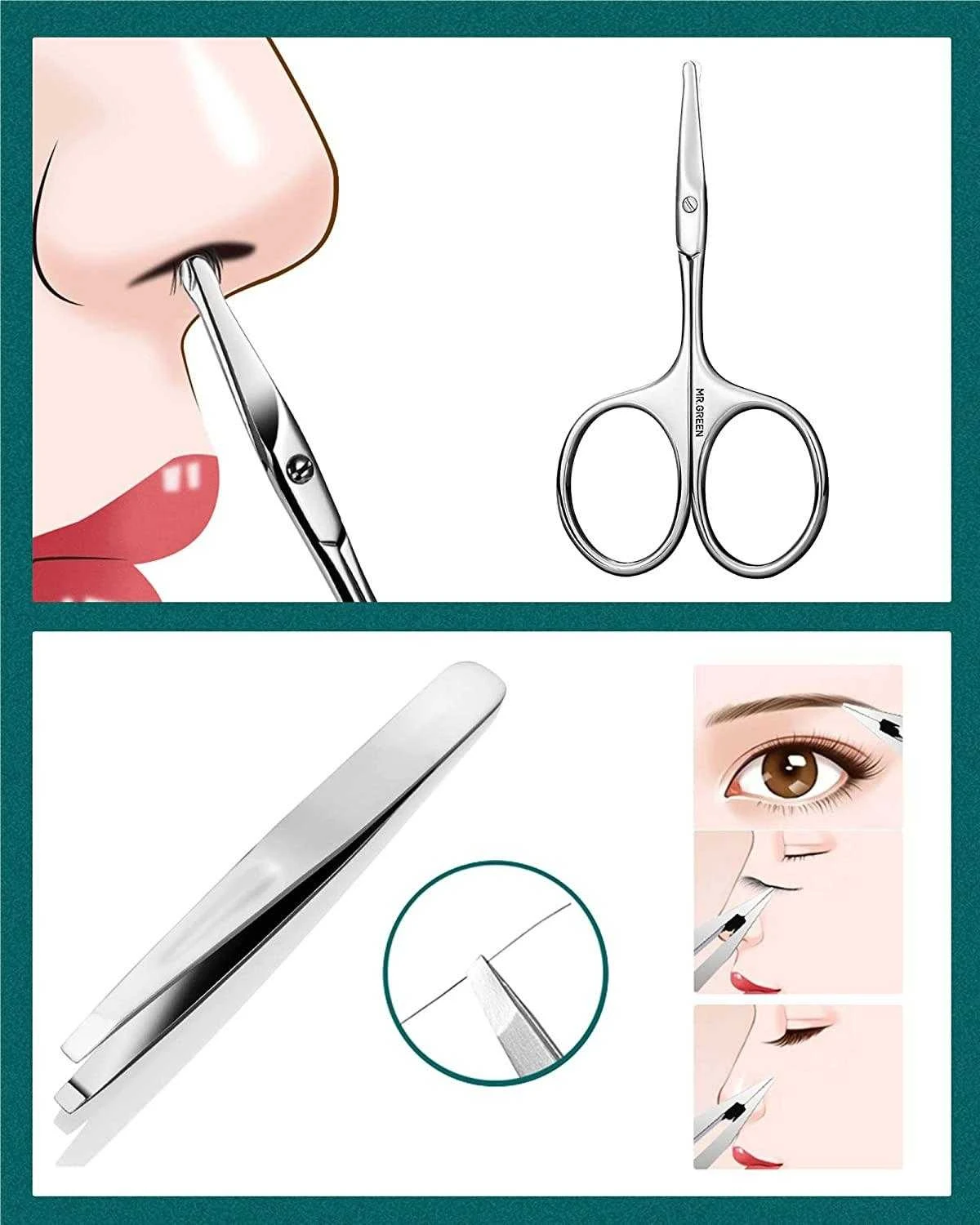 Baby Nail Clipper, Scissor, Nail File Manicure Kit and Pedicure kit for Newborn, Infant Baby Nail Kit