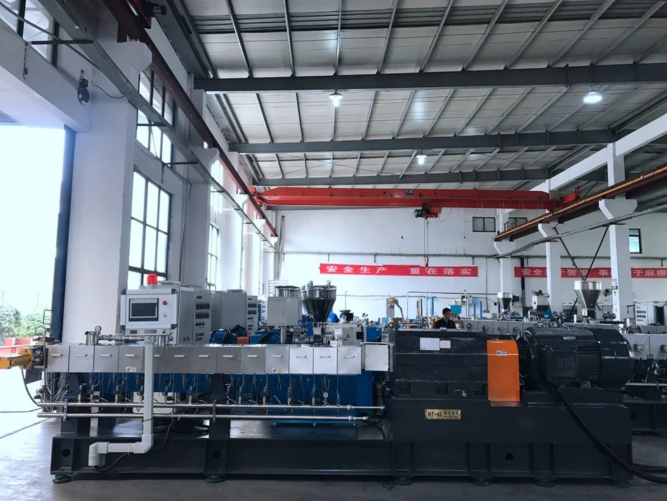 Tpu Tpe Plastic Granulators Plastic Pellet Production Line