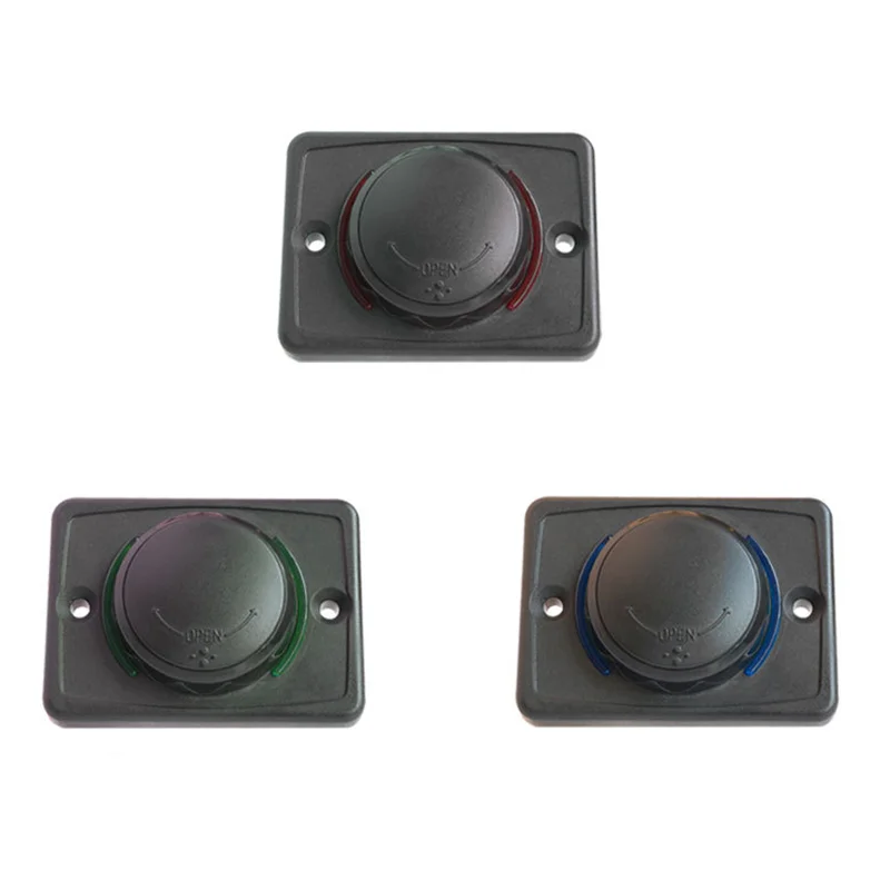 Automotive RV RZR ATV Bus Truck Marine Boat 2 Port usb plug 1a 2.1a with Blue LED 12V USB Charger Socket