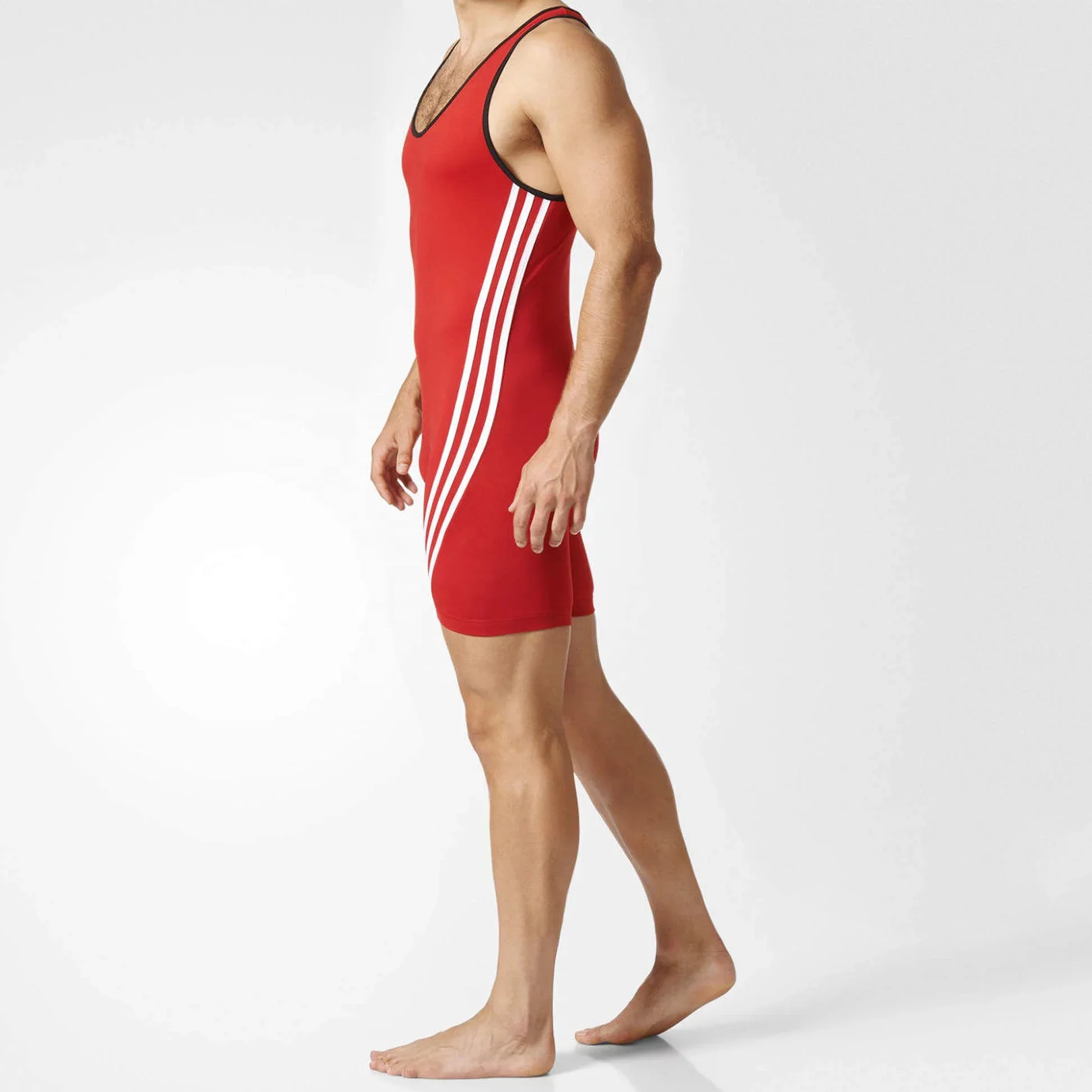 High Elastic Singlet Powerlifting Wrestling Singlet Weightlifting Suit