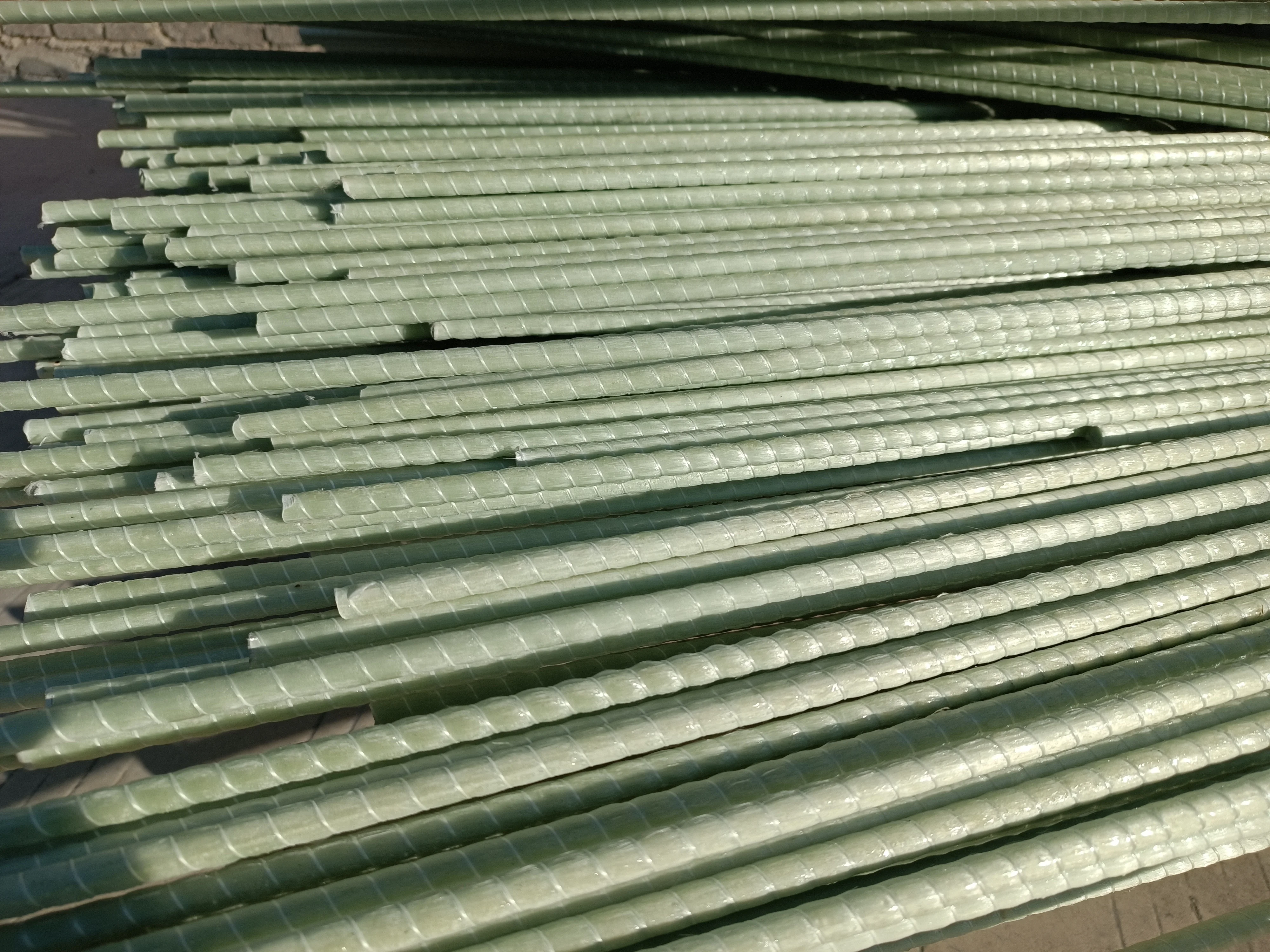 Fiberglass rod / Glass Fiber Rod corrugate Rebars