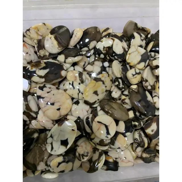 Top Deal 2024 Peanut Wood Jasper with 35 MM to 55 MM Size Mix Shaped Loose Gemstones For Jewelry Making Uses