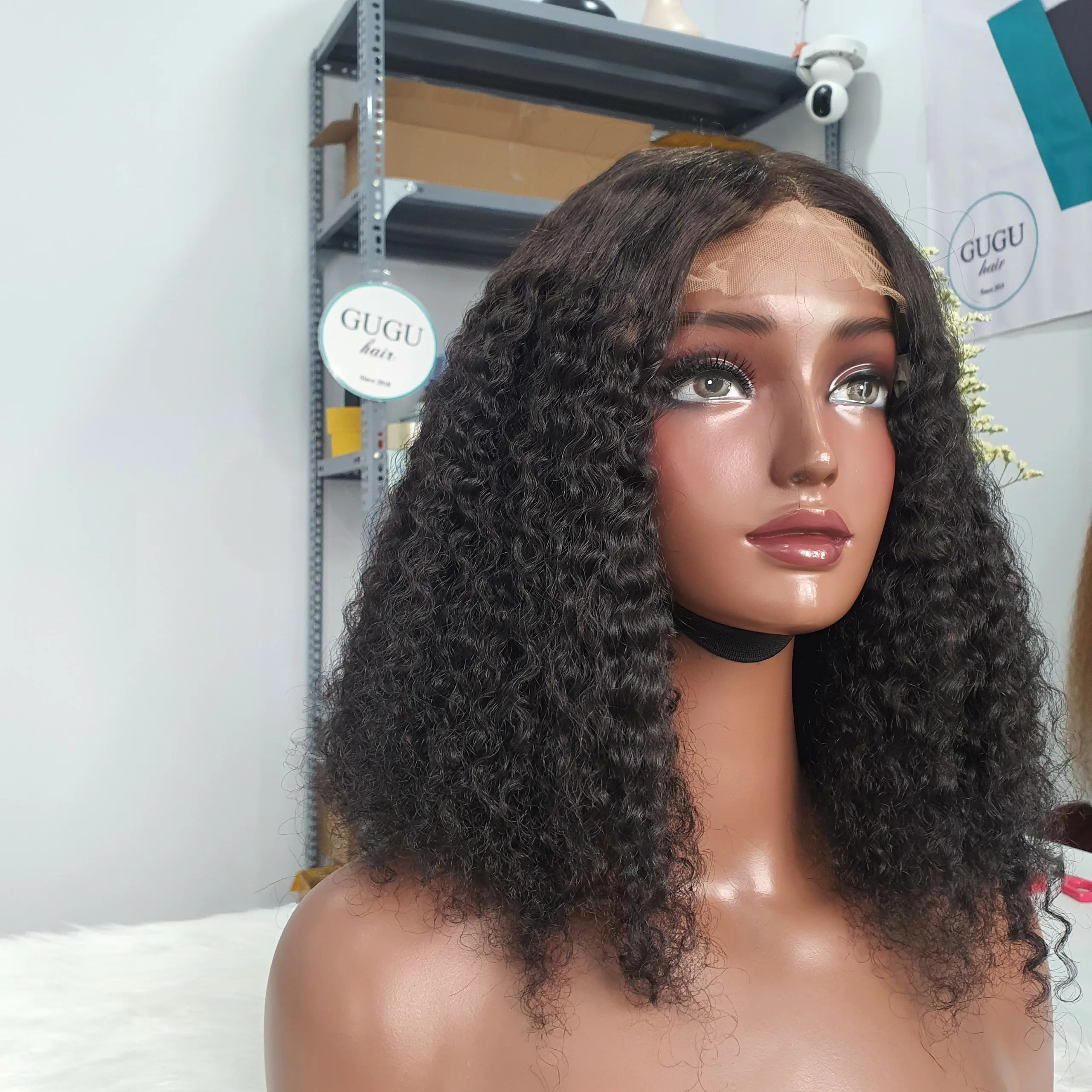 glueless wigs human hair from cambodia kinky curly burmese curly water curly bundles pixie cut wigs for black women ladies wigs