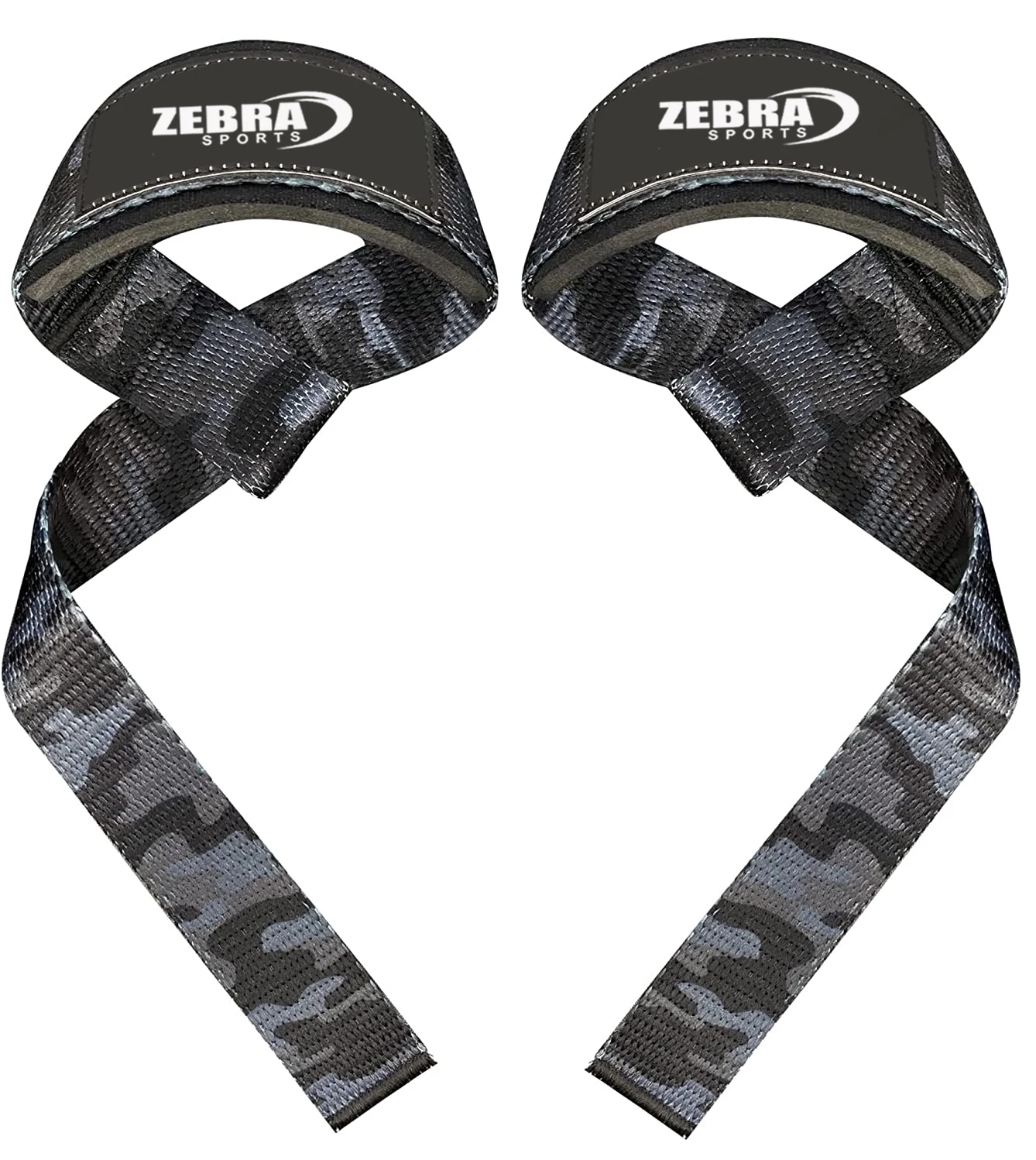2023 Amazon Premium Cotton Wrist Wraps Professional Weightlifting Lifting Straps with Camouflaged Carry Bag Gym Usage
