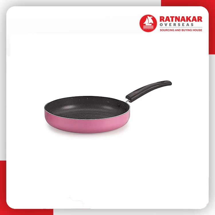 Amazon Best Seller Fry Pan Kitchen Induction Compatible Healthy Ceramic Coated Cookware Frying Pan With Lid for Sale