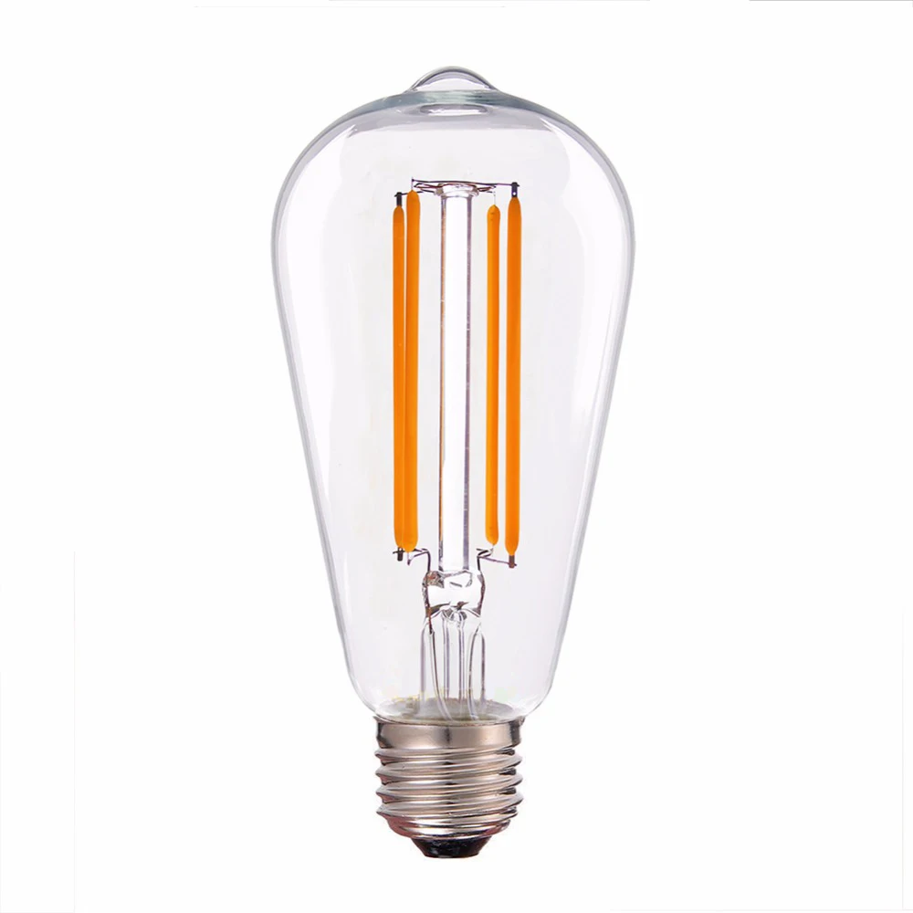 E14 T20 Glass Bulb 3W 4W 6W Vintage Retro Filament Light Bulb 220V Antique LED Filament Bulb Lamp Ampoule Home Decor