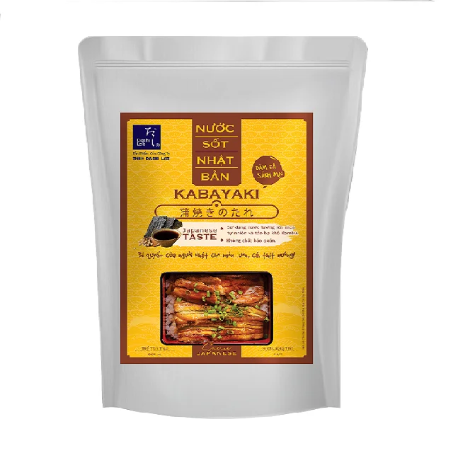 Japanese Cuisine Authentic Soy Sauce Japanese Rich Flavor Kabayaki Sauce (Unagi Eel Sauce) For Making Food