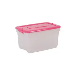 Space saving Colorful Creative Design Multipurpose Plastic Storage Box Container Storage box With Lid W265 x D300 x 465 mm