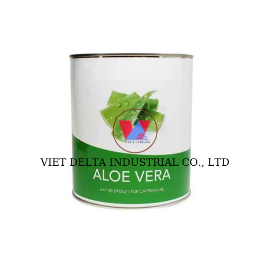 PREMIUM-GRADE CANNED ALOE VERA / PERFECTLY PRESERVED FRESHNESS / COST-EFFECTIVE BULK DEALS / MADE in VIETNAM