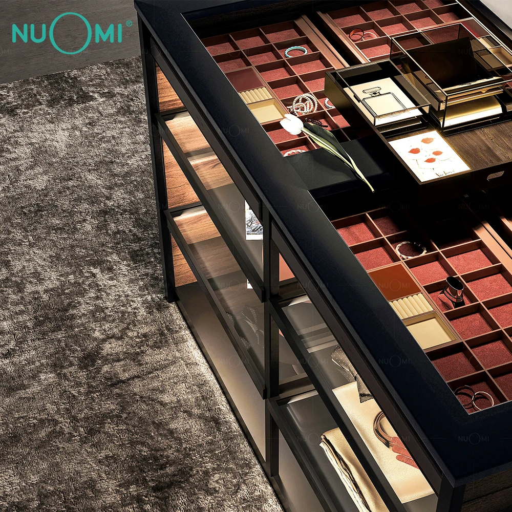 NUOMI Ares Series 18mm Layer Board Aluminium Design High Quality PC Lampshade  Led Lighting For Living Room