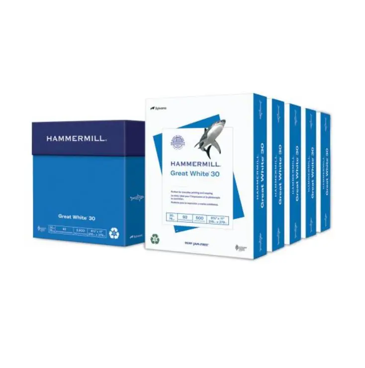 Original Hammermill Paper A4 Paper One 80 GSM 70 Gram Copy Paper / A4 Copy Paper 75gsm / Bond Paper