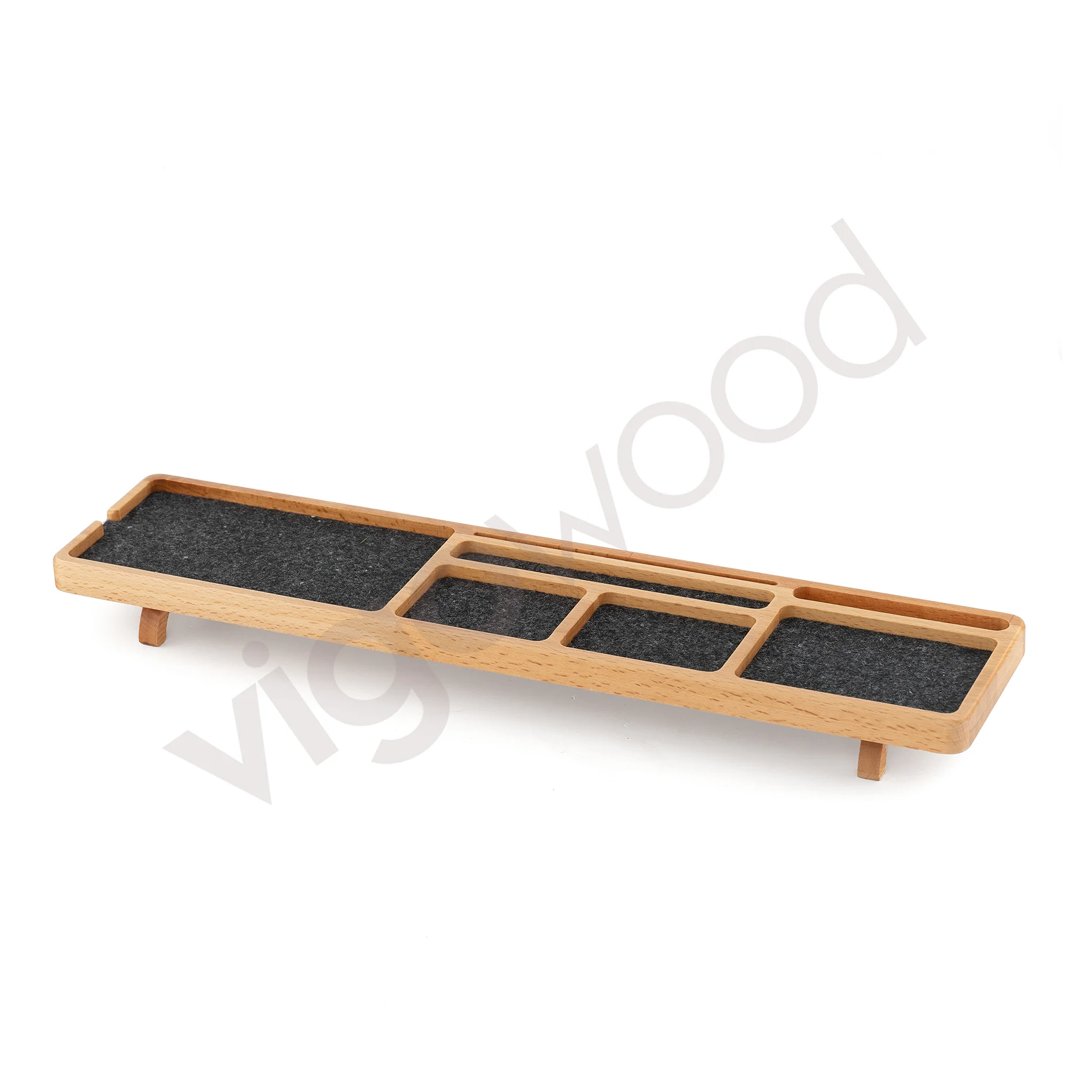 Home office Solid Wood Desk Accessory Table Organizers Workplace Organization Office Desk Organizer Vigo Wood Phone Stand
