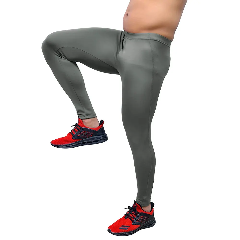 OEM Customize Polyester Men Gym Legging Fitness Compression Pants Wholesale Sports Running with Wholesale Price Legging