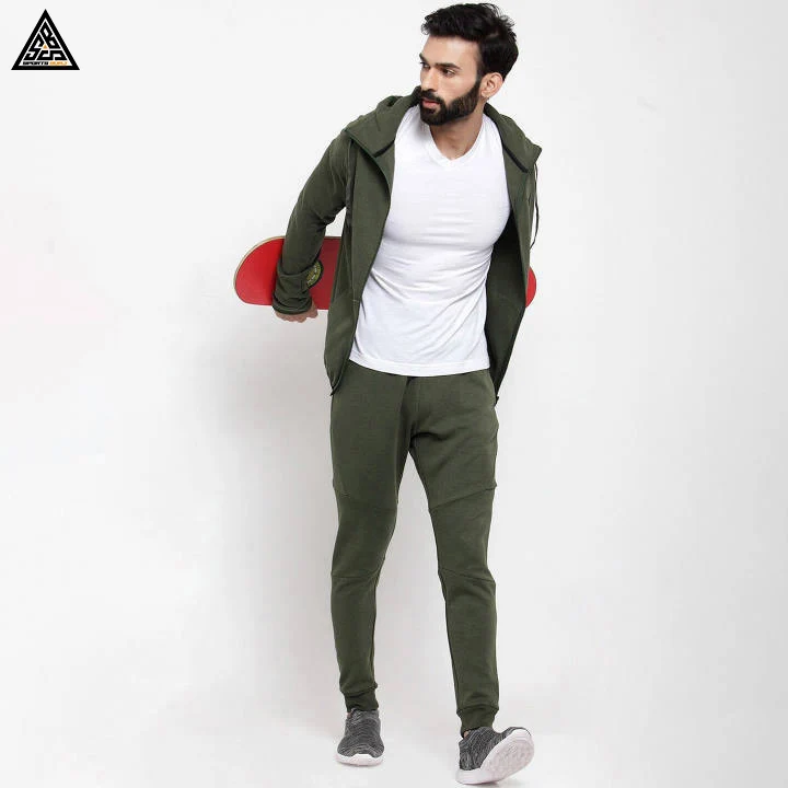 New Pullover Set Sports 2 Pieces Sweat suit Men Clothes Printed Hooded Pants Track Suits Male
