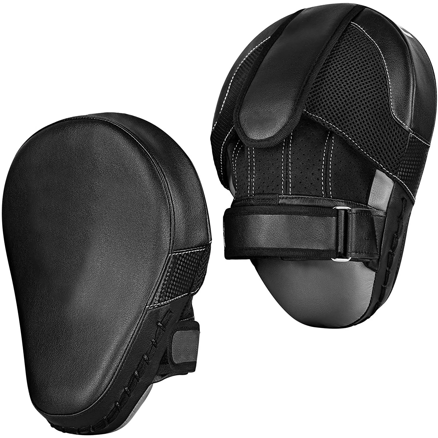Custom Focus Pad Target Boxing Kick Focus Target Hand Pad Curved Mitts Leather Blank
