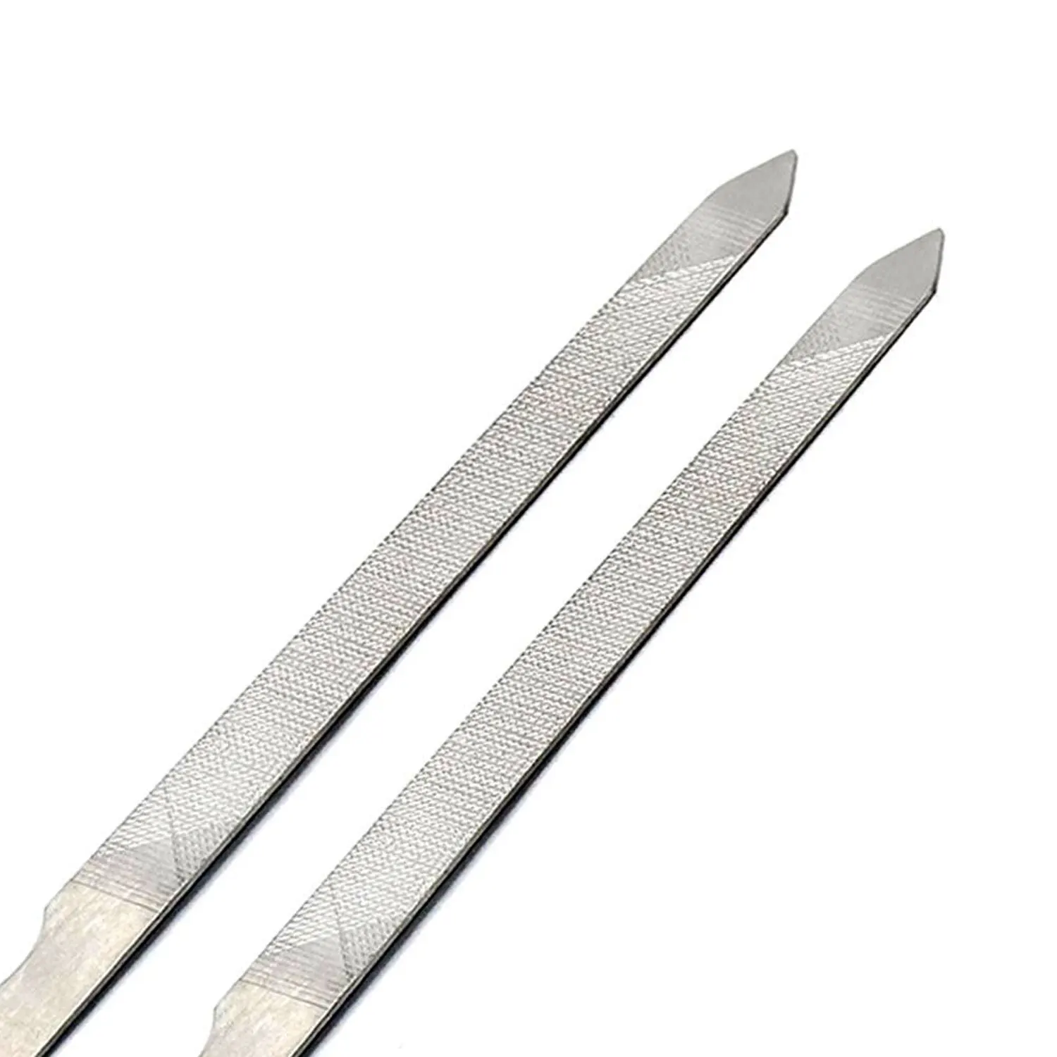 Manicure Finger Nail Accessories 4.5 Inch Triple Cut Stainless Steel Nail File Custom Made Wholesale Low Price