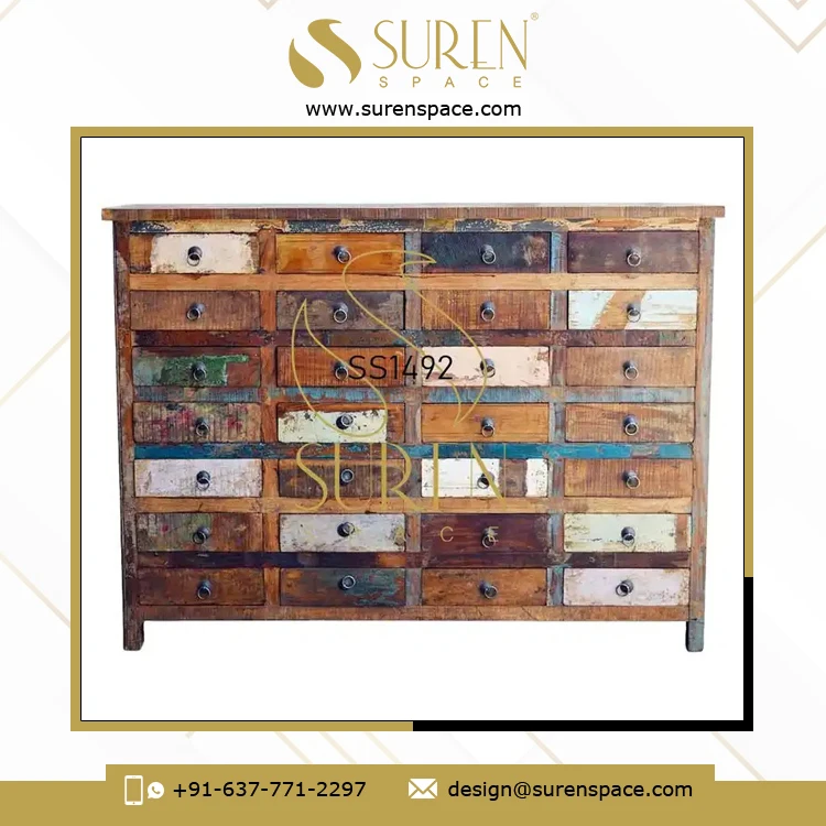 Многофункциональная деревянная мебель для гостиной