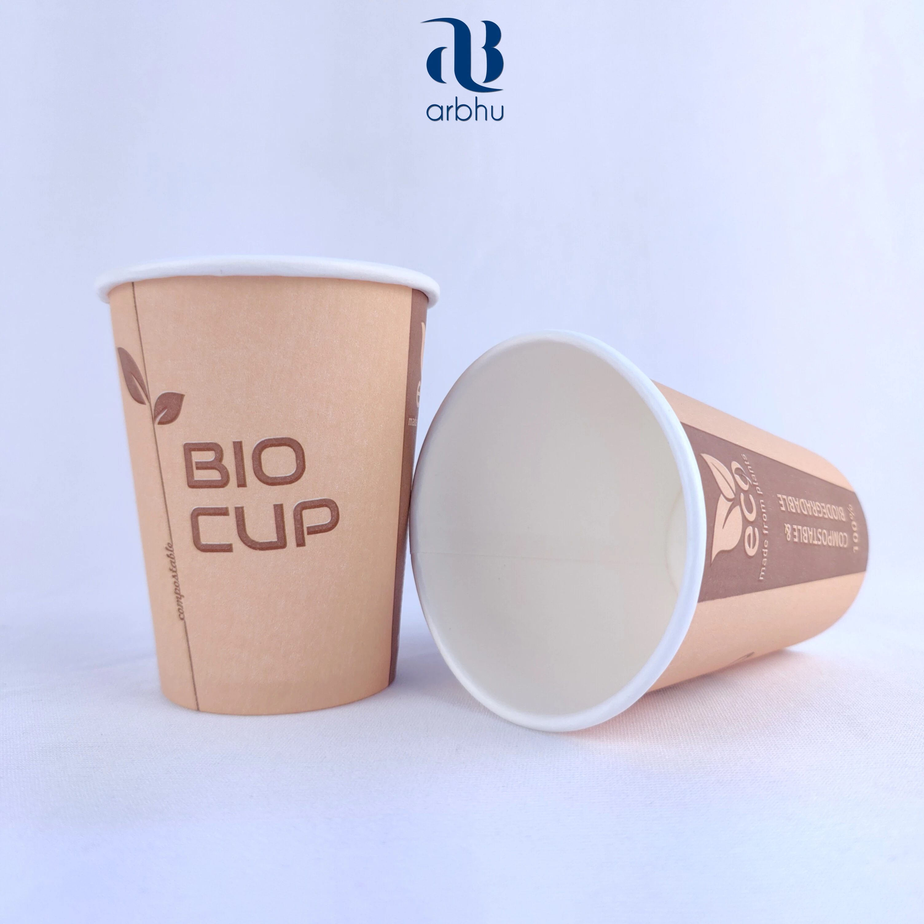 Wholesale Customized 8 oz Disposable Milk Cups Single Wall Coffee Paper Cups for Cold and Hot Drinks Set for Tea Tableware Use