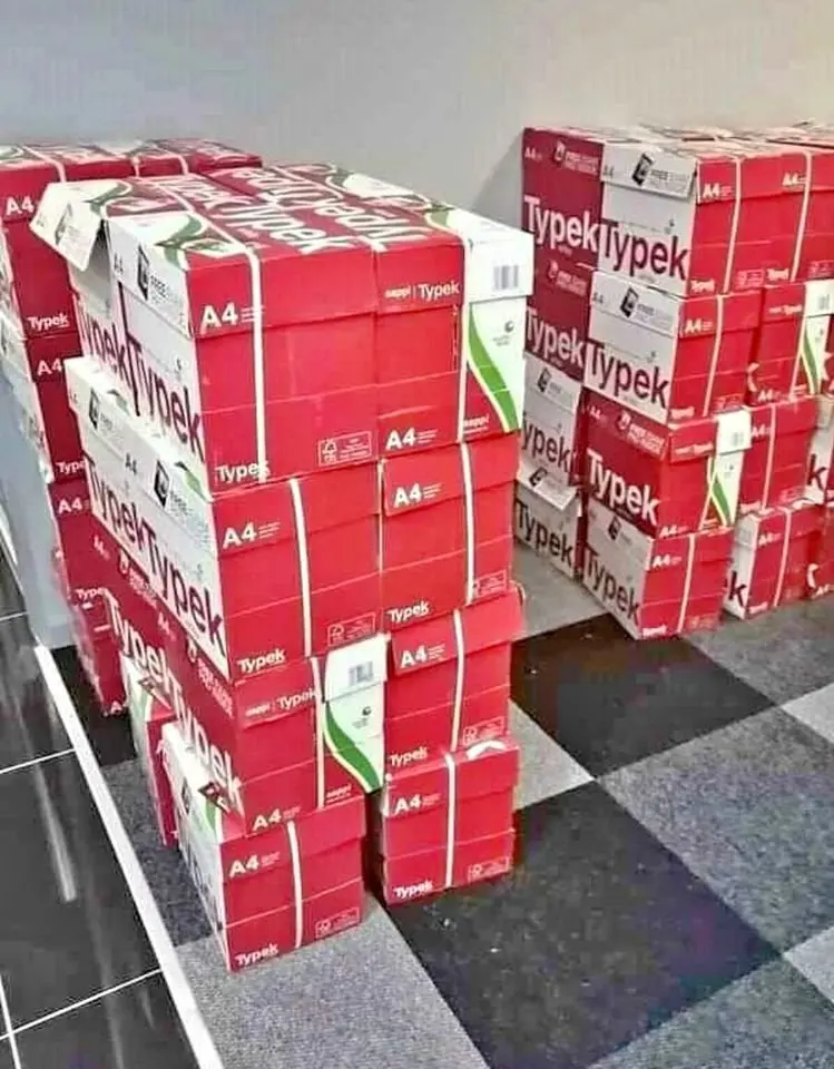 100% JK A4 Paper Price A4 size copy copier paper 80 gsm