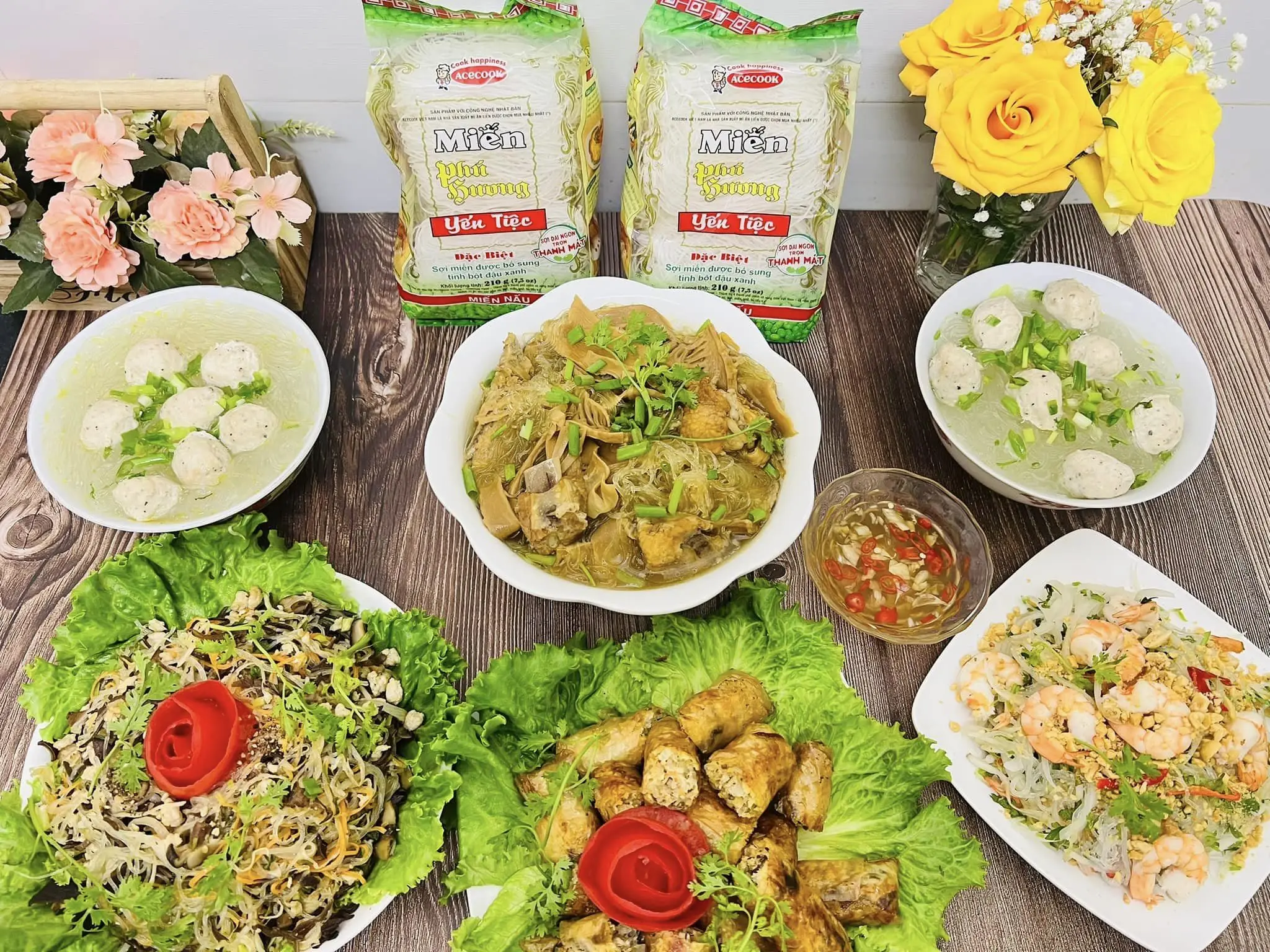 Best Price Delicious good banquet PhuHuong Rice Vermicelli Rice Noodles 210gram - Oriental Style Low-Fat dried Rice vermicelli
