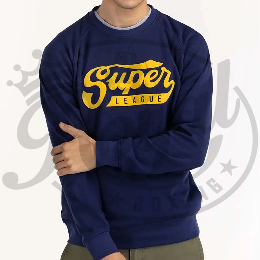 High Quality Unisex Pullover Sweatshirt with 3D Printed Pattern Custom Logo Crew Neck in Plain Black Fashion Style