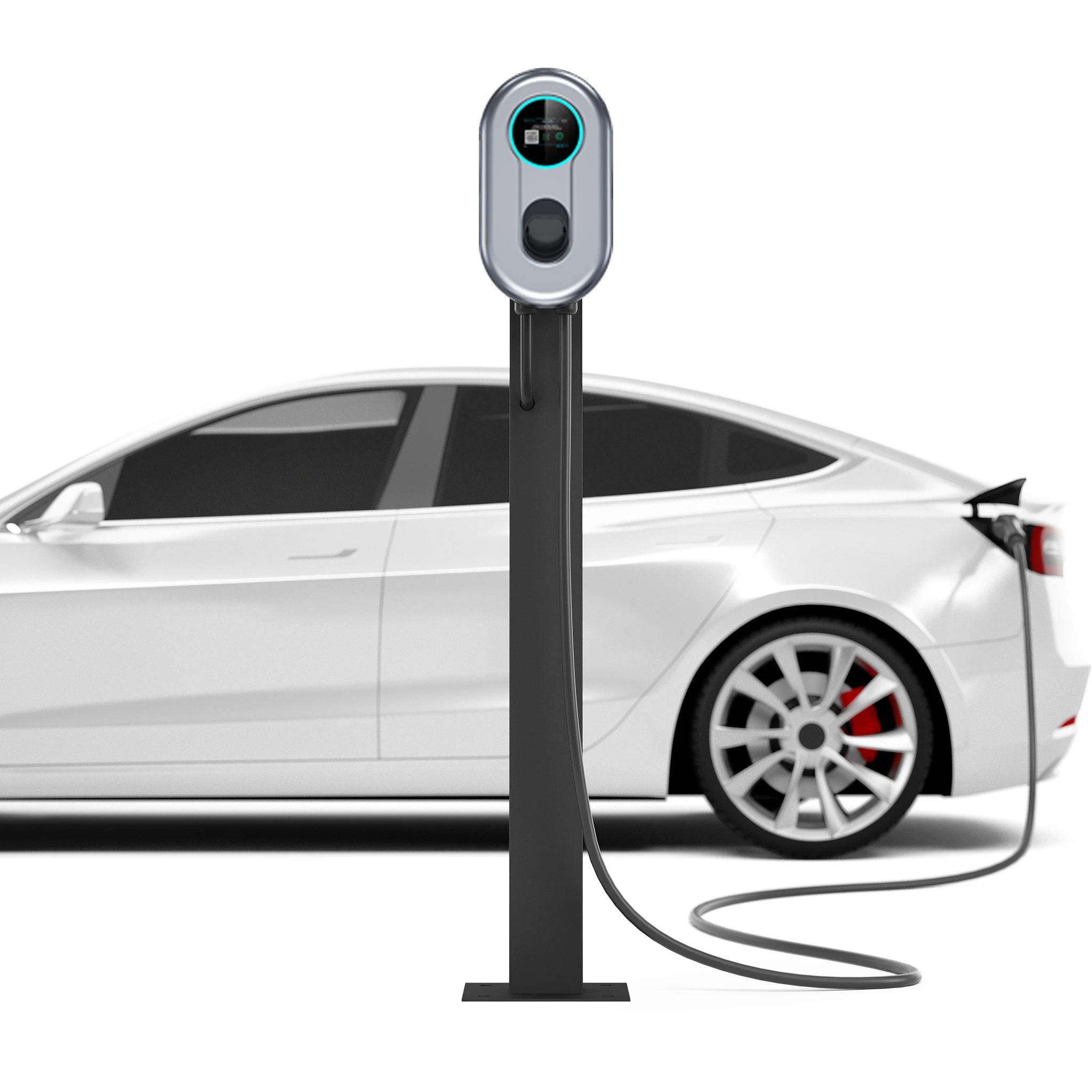 7KW 11KW 22KW 16a AC GB/T EU Type2 домашнее настенное зарядное устройство Evse wallbox электромобиль Ev зарядная станция