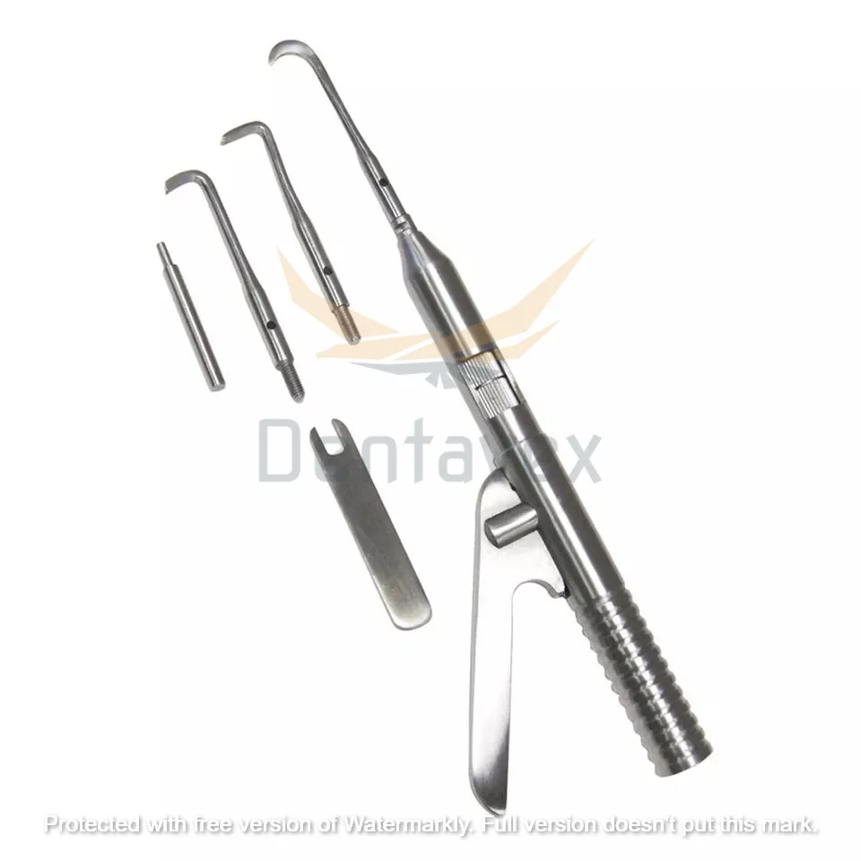 Cheap Factory Dental instrument dental metal instrument dental  Automatic Crown Remover Gun Type Dental Crown Remover