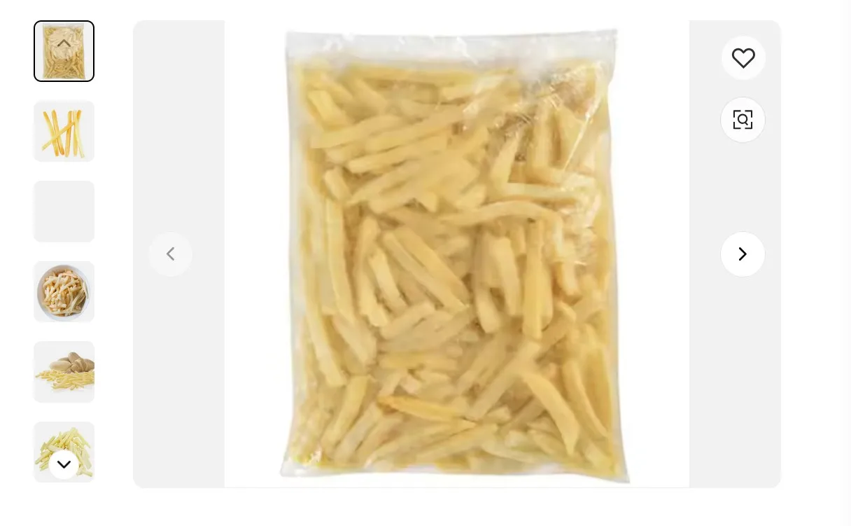 Cheap Frozen French Fries for sale at Wholesale prices, Supplier of IQF Frozen French Fries real first grade Used