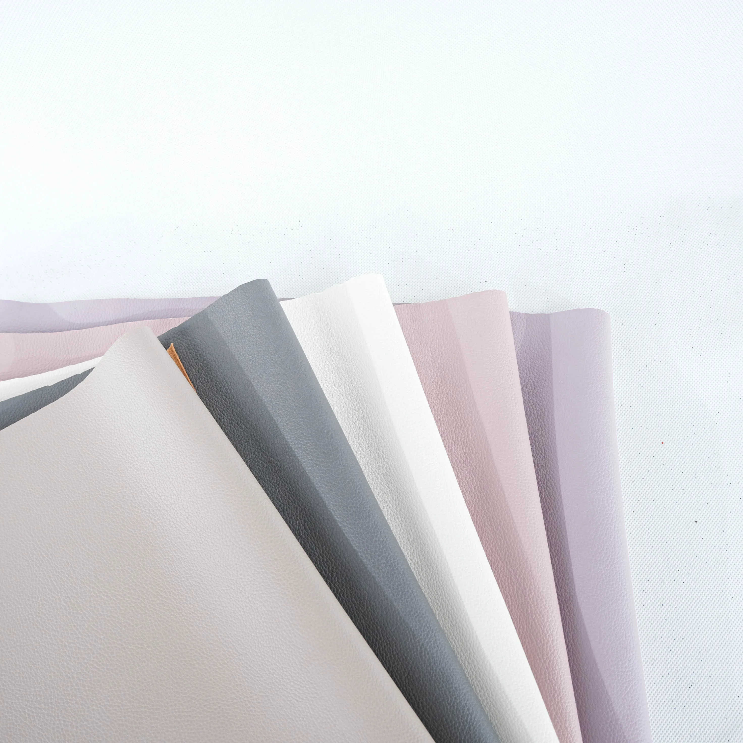 Guaranteed quality litchi embossed footwear leather sheets patch