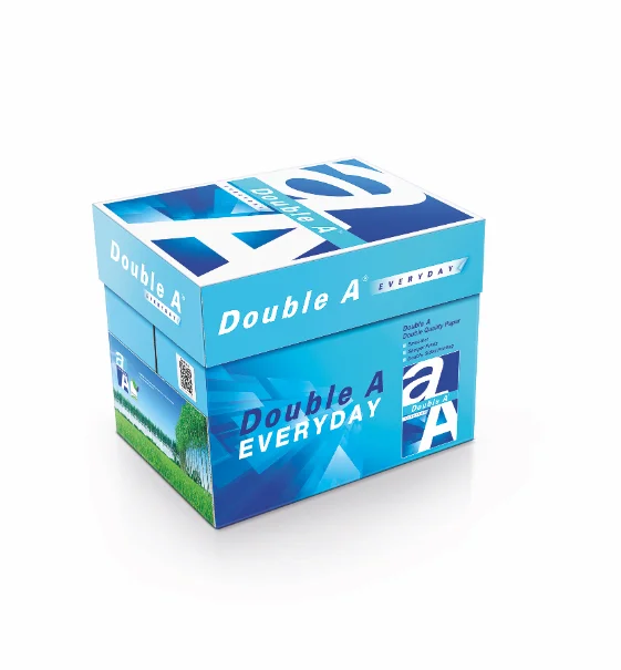Manufacturers wholesale Wood Pulp Printing Paper white A4 size 500 sheets double A 70 80 gsm copy a4 paper