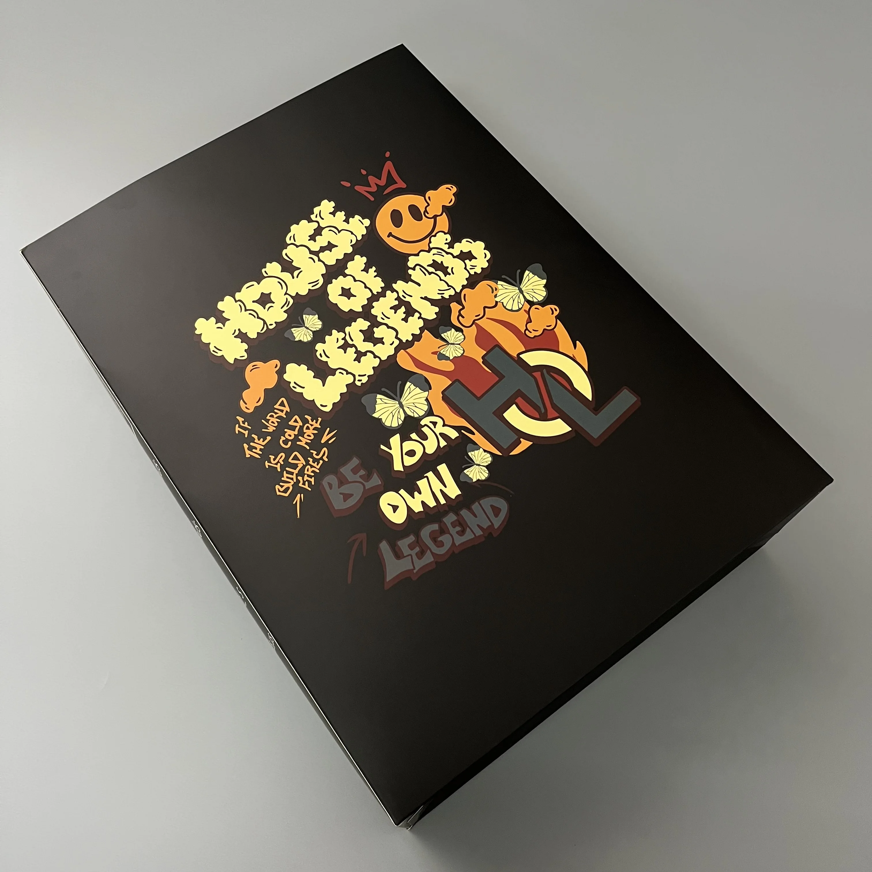 Custom Printing Foldable Clothing Hoodies Paper Cereal Box Package Cereal Box Packaging For Hoodies