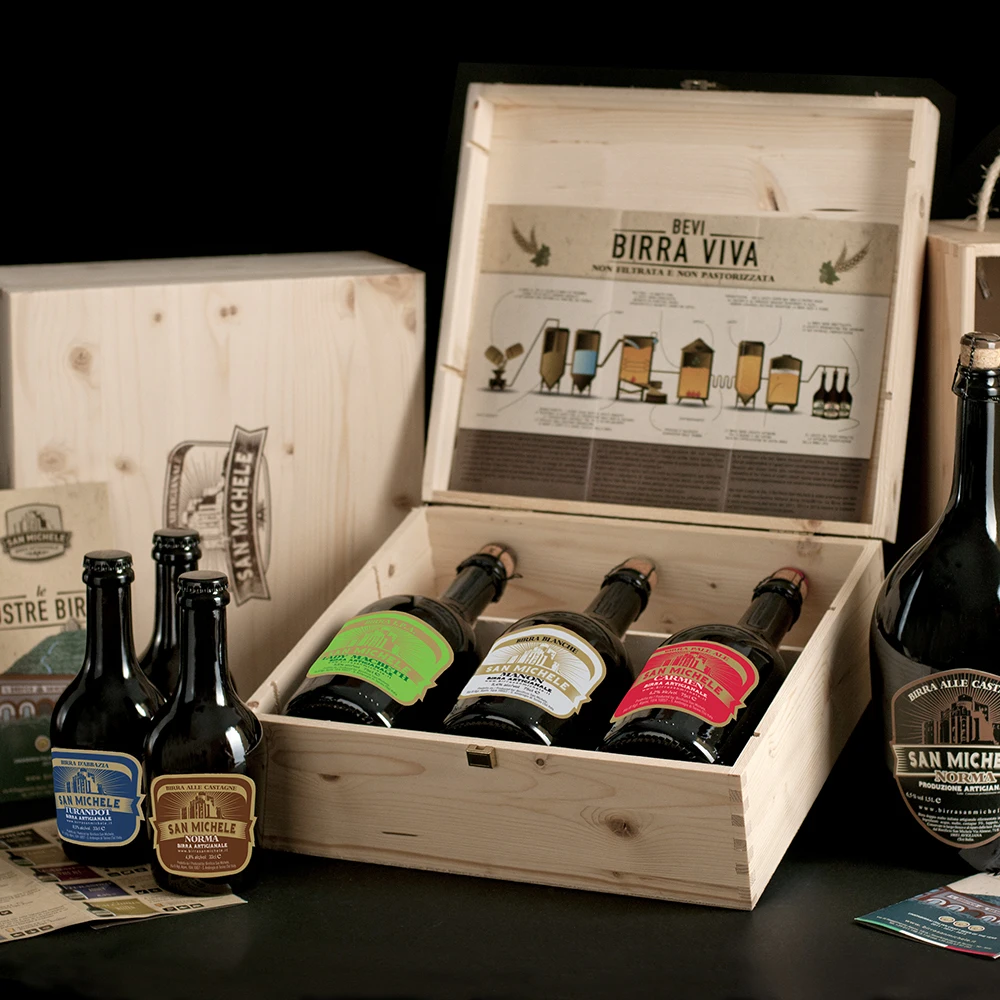 Aida, Norma, Maria Stuarda assortment - Best italian craft beer Ale style 3 glass bottle 75cl for wholesale