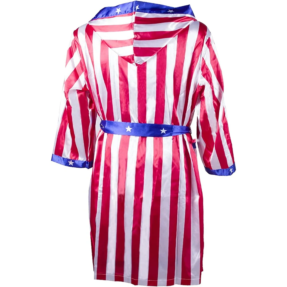 New Arrival Customized Logo Boxing MMA Kickboxing Fighter Robes Boxing Gowns Hooded Robes Unisex Wholesale