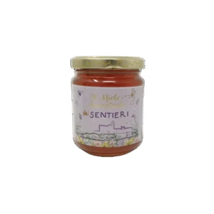 2022 High Italian quality honey blueberry 100% organic without addiction for sale sugar free fresh Amber polyfloral bee natur