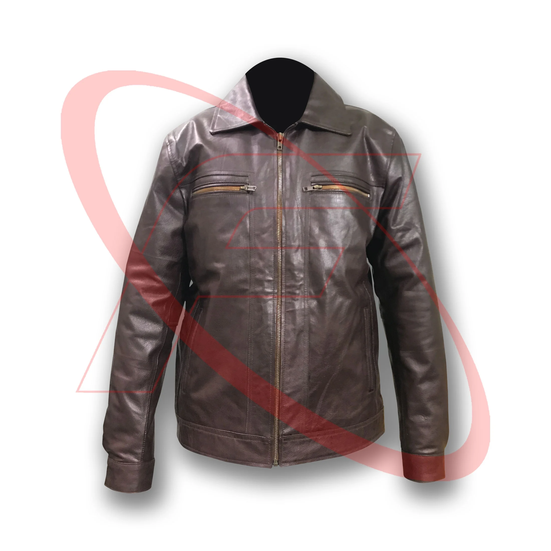 Fida Hussain Industries Brown Leather Men Classic Jacket Men Fashion Style Brown Leather Jacket Real Leather Jacket Collection