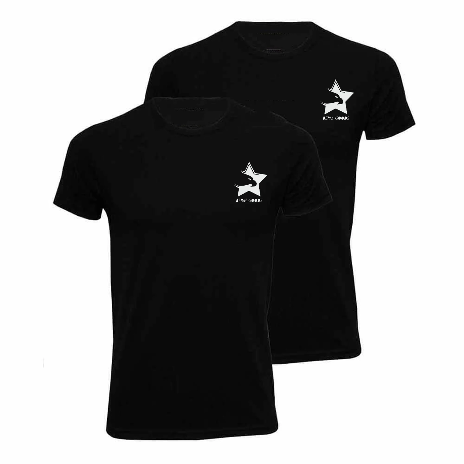 Wholesale Plain 95% Cotton 5% Elastane T Shirt Sports Muscle Fit Custom Print T Shirt