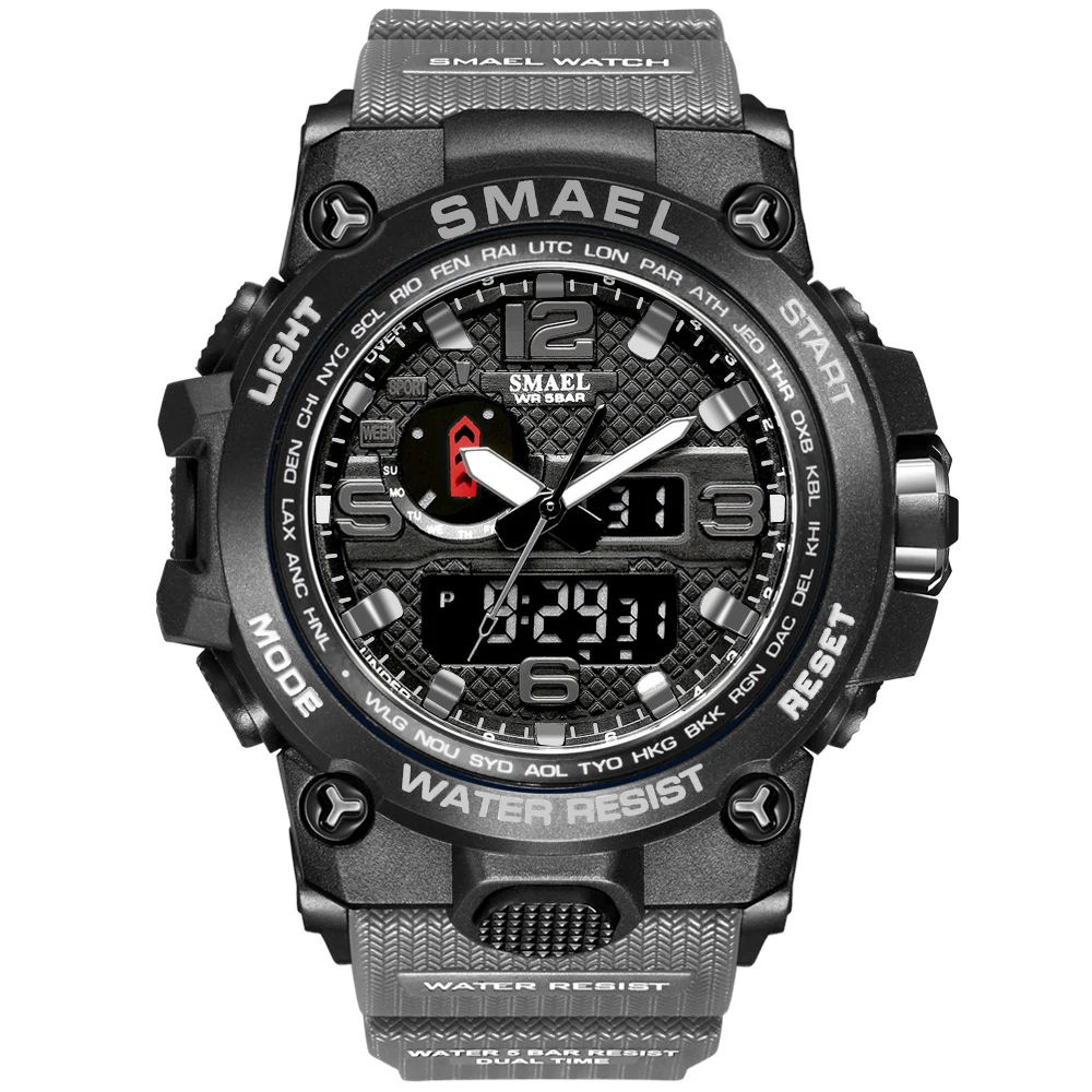 SMAEL 1545D couple army military watch sports led digital waterproof fashion sport watches