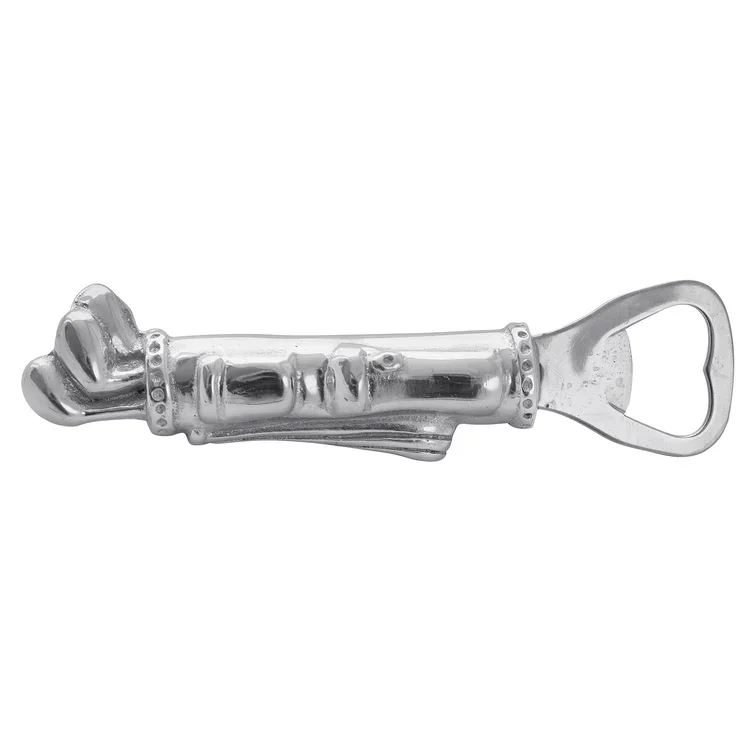 New type Golf Bag Bottle Opener in silver color metal Classic customized beer and soda bottle opener for bars kitchen gifts