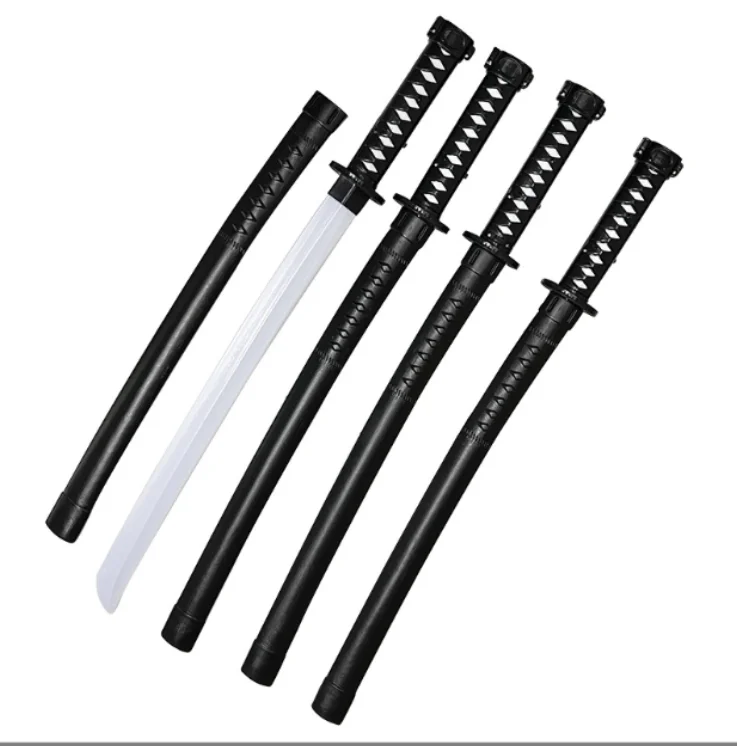 2024 Hot led Luminous Samurai Sword Large 67 CM light up Samurai Sword with Sheath Puzzle Sword Toy for boys