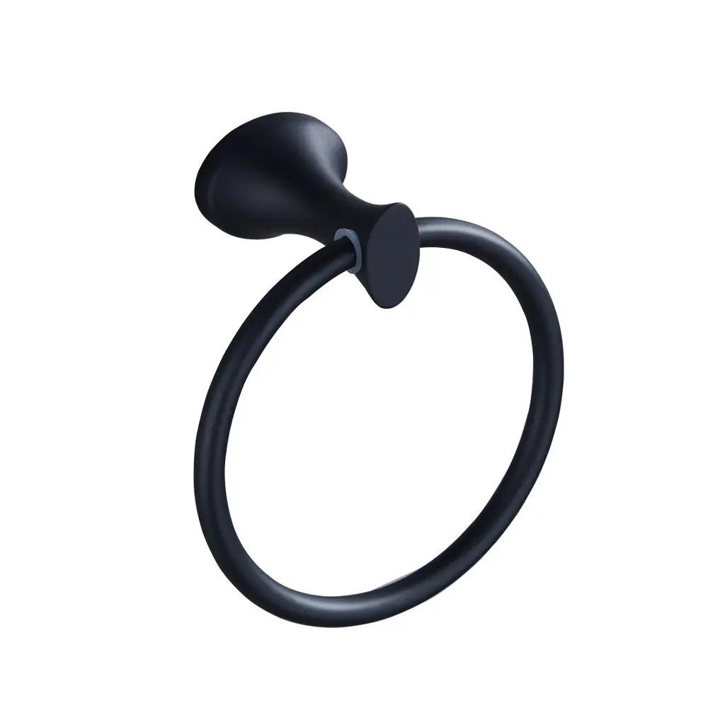 Black factory space aluminum bath fittings bathroom accessories hardware set toilet set bathroom accessories luxury