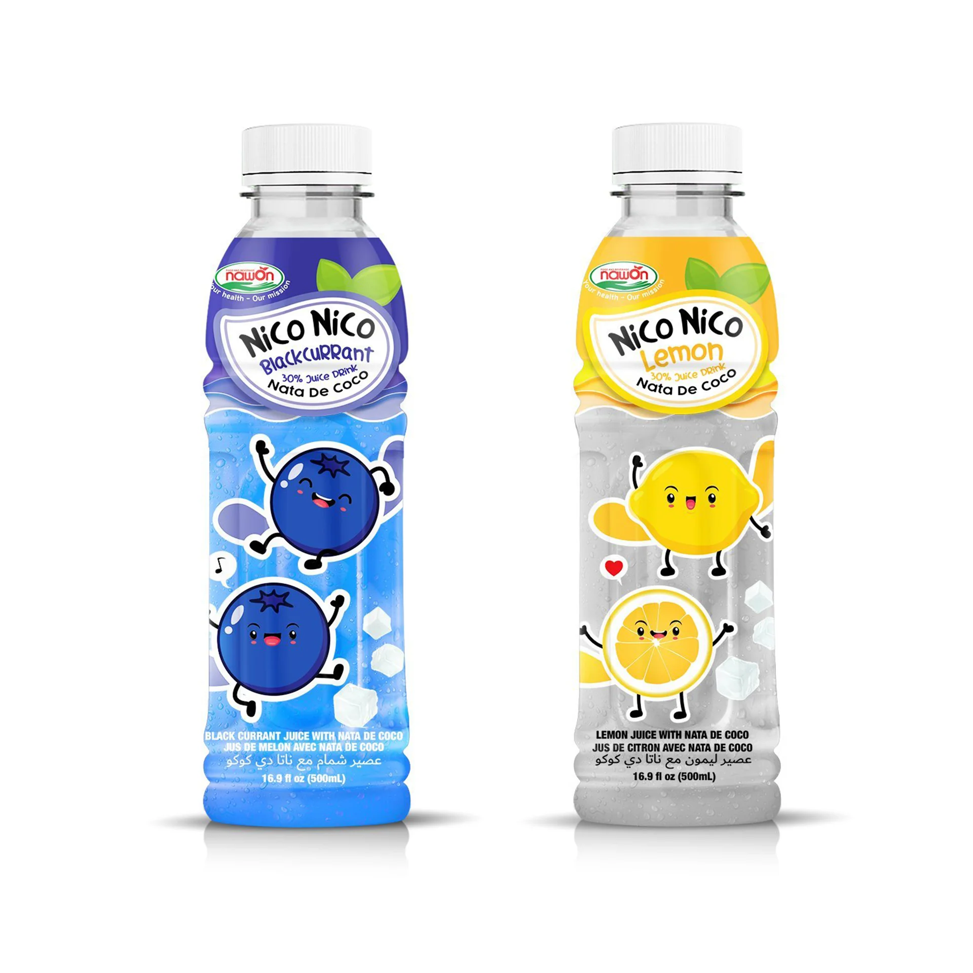 Напиток для сока Nata de Coco 500 мл Nico вьетнамская кокосовая вода безалкогольный напиток оптом поставщик фруктовых и овощных соков