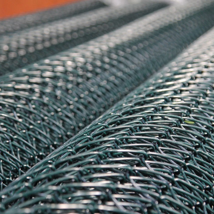 Multi-purpose protective mesh metal wire mesh galvanized PVC Coated  Flexible PVC Coated Steel Wire Rope Mesh