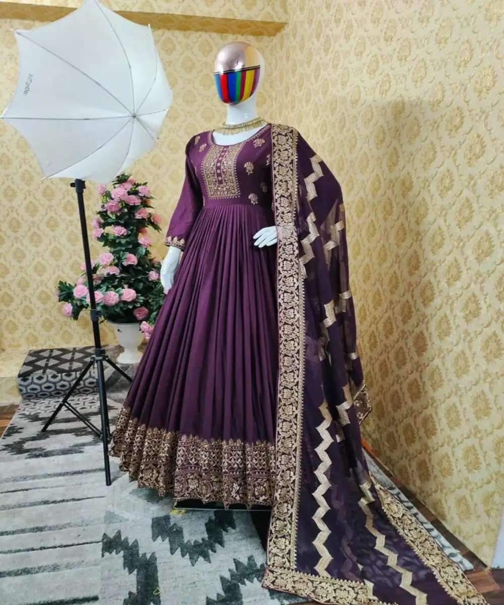 Дизайнерское платье Хлопковое Kurtis оптом Anarkali последняя мода низкая цена индийские дамские Reyon