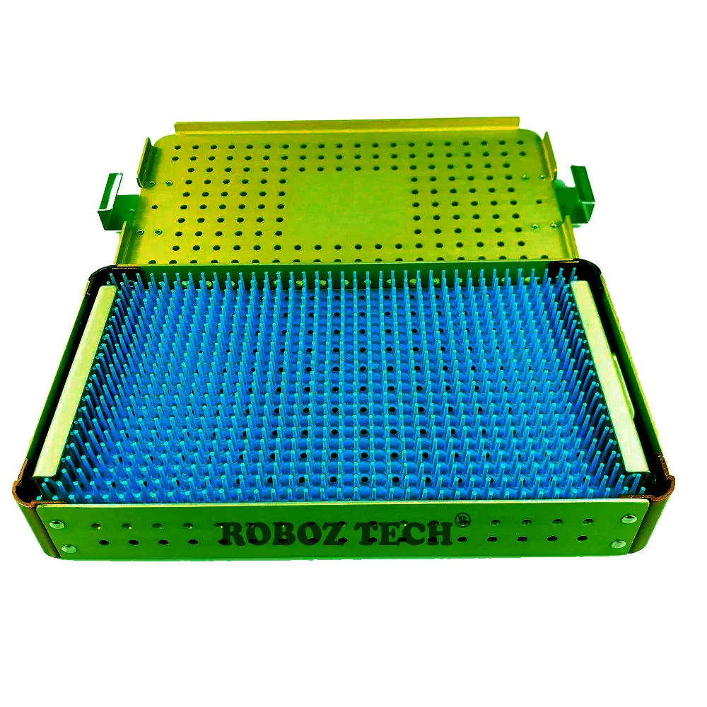 sterilization RTSIC disinfection box ophthalmic instruments sterilization tray box aluminum alloy disinfection box