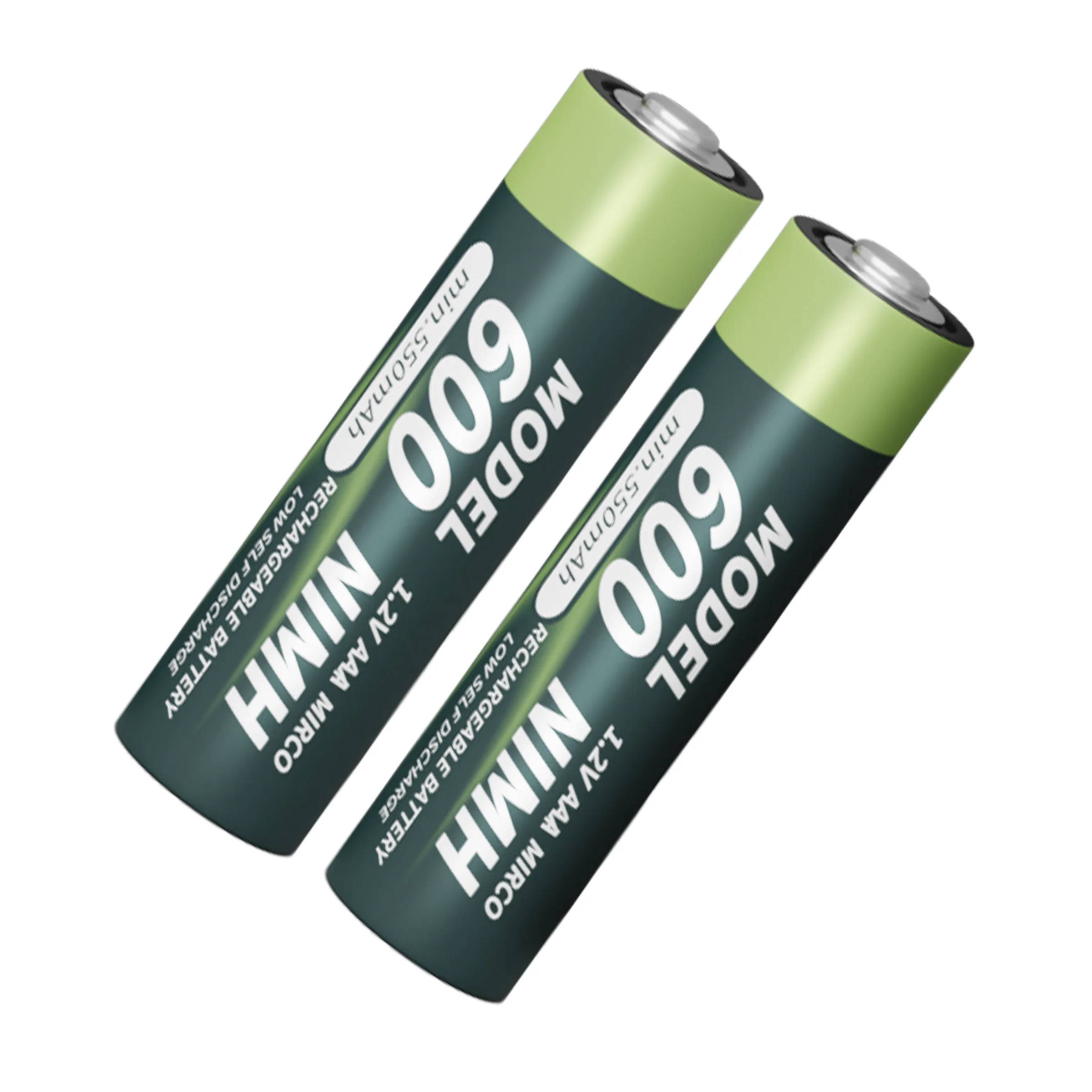 Ansmann 2 Pieces pack 550mAh ni-mh 1.2v aaa battery rechargeable battery for solar light