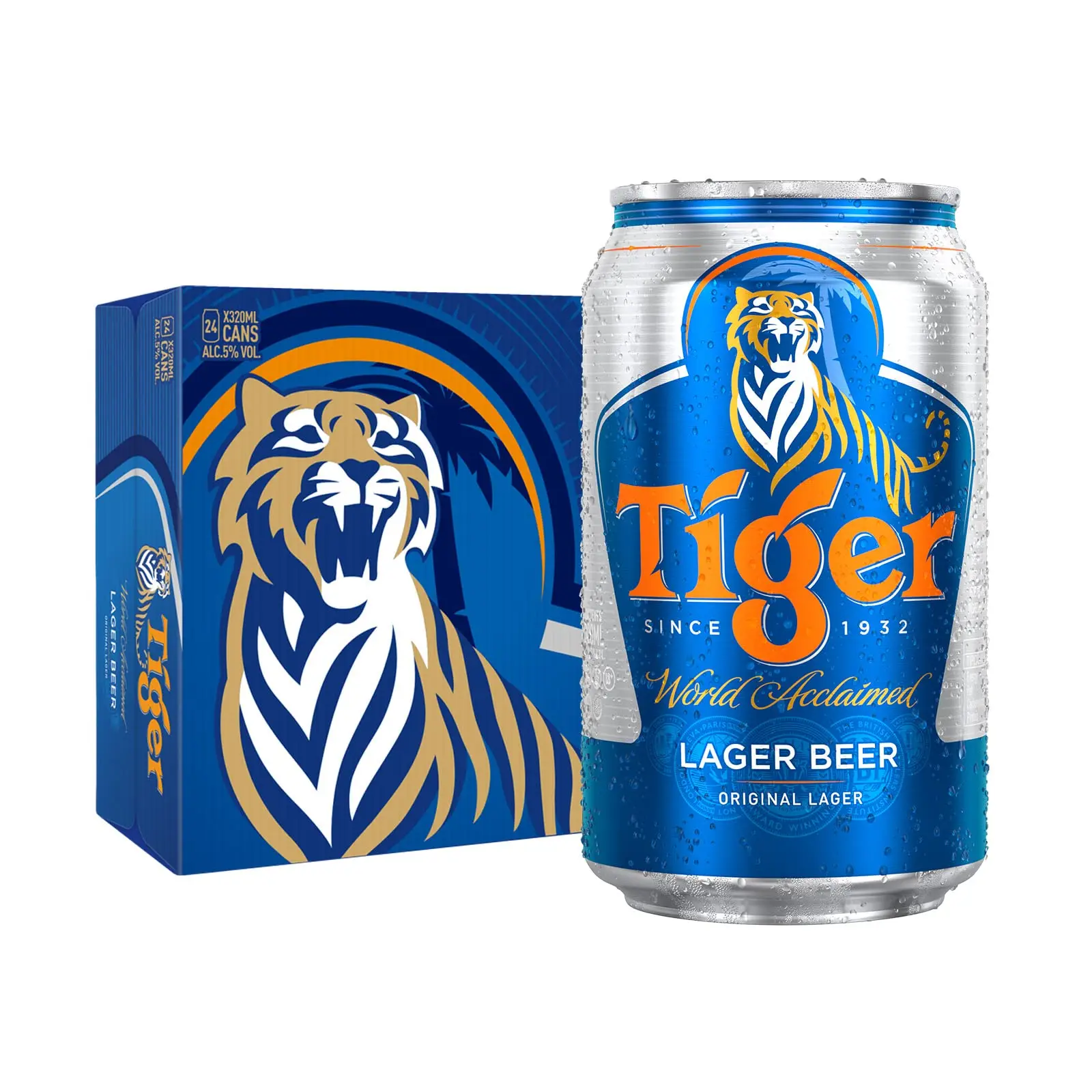 Лидер продаж, оптовая продажа, пиво Tiger Beer 330 мл