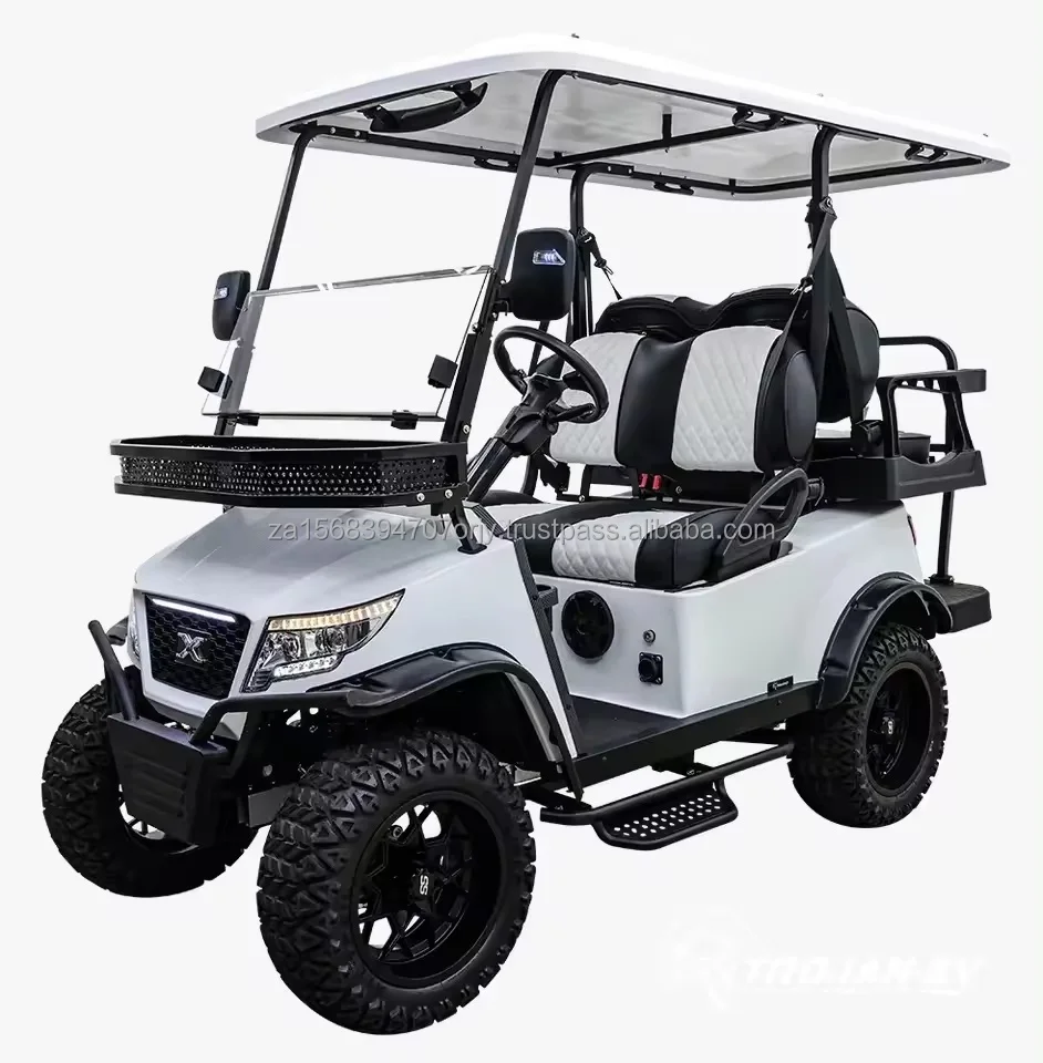 OEM Processing 2 4 6 Seat Sightseeing Handcart Club Car 72V Lithium Battery CE Certified Electric Golf Cart