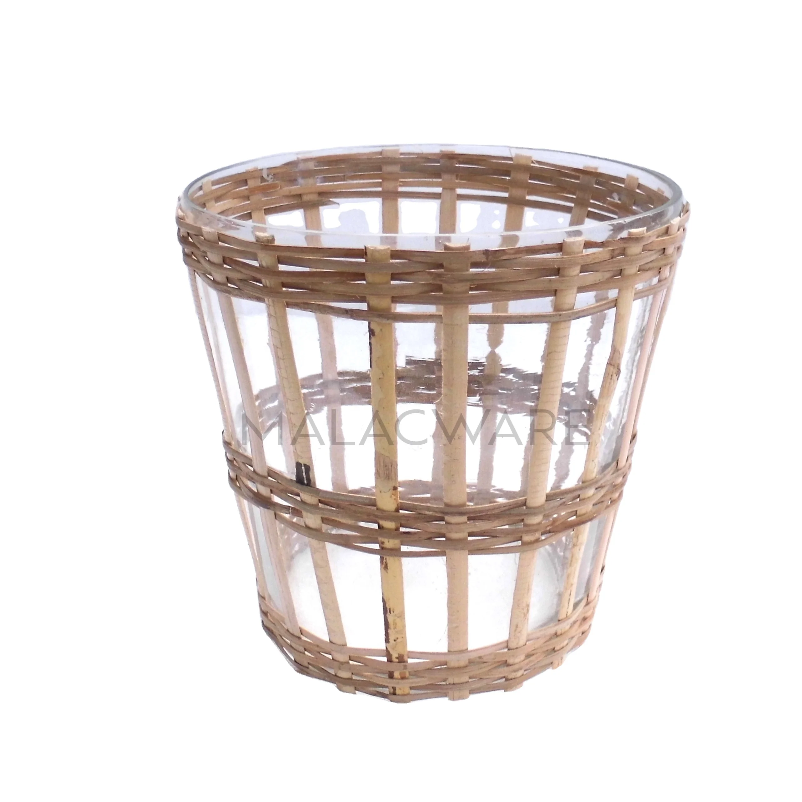 home garden decorative glass bamboo vase wholesale offer custom logo engraving bamboo vase